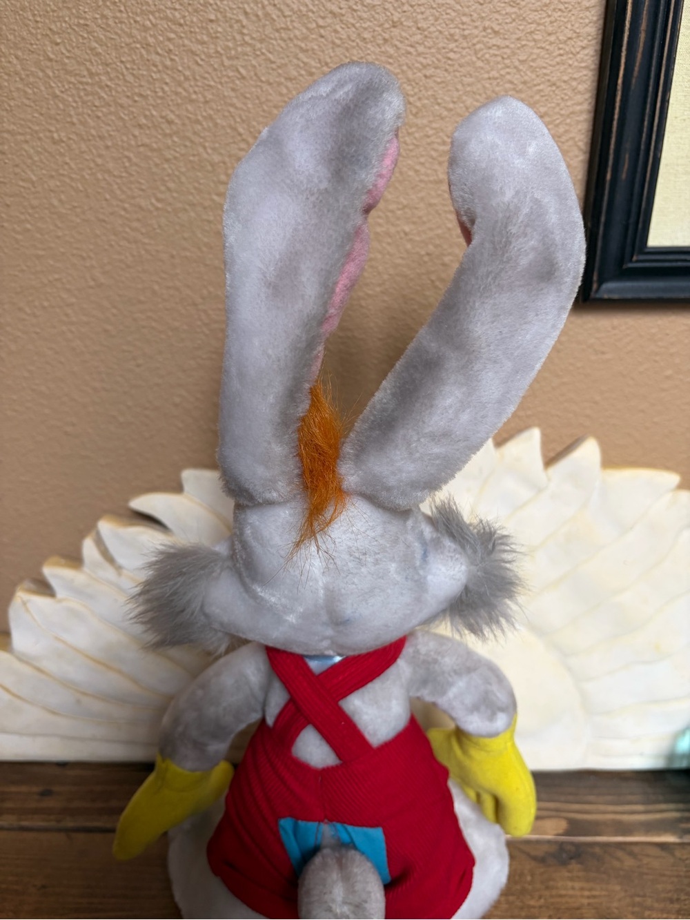 Disney Roger Rabbit 17 inch 1987 Standing Plush Rabbit - Picture 6 of 15